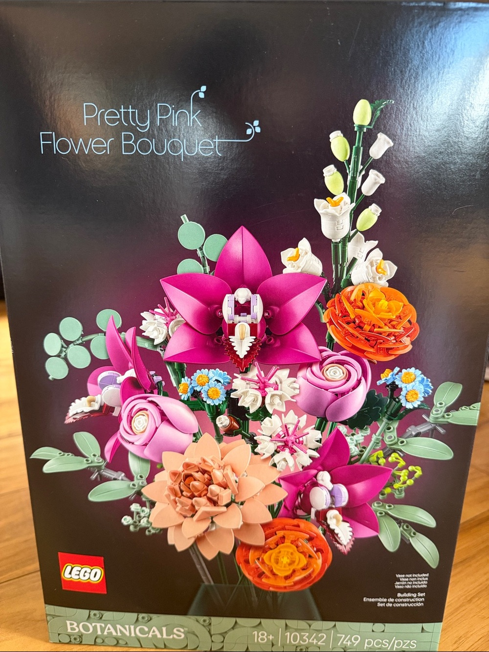 LEGO $100 Retail Huge Botanical Pretty Pink 💐 Bouquet ~ NWT in Box
